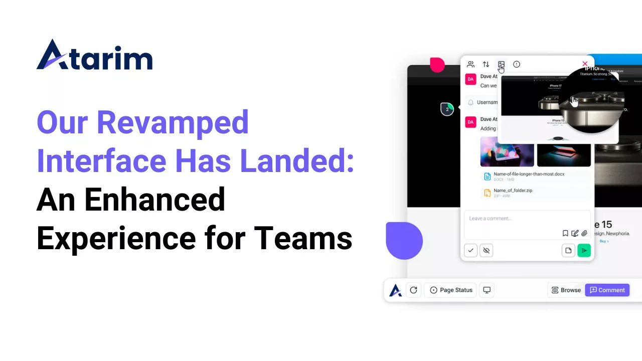 Our Revamped Interface Has Landed: An Enhanced Experience for Teams and Clients