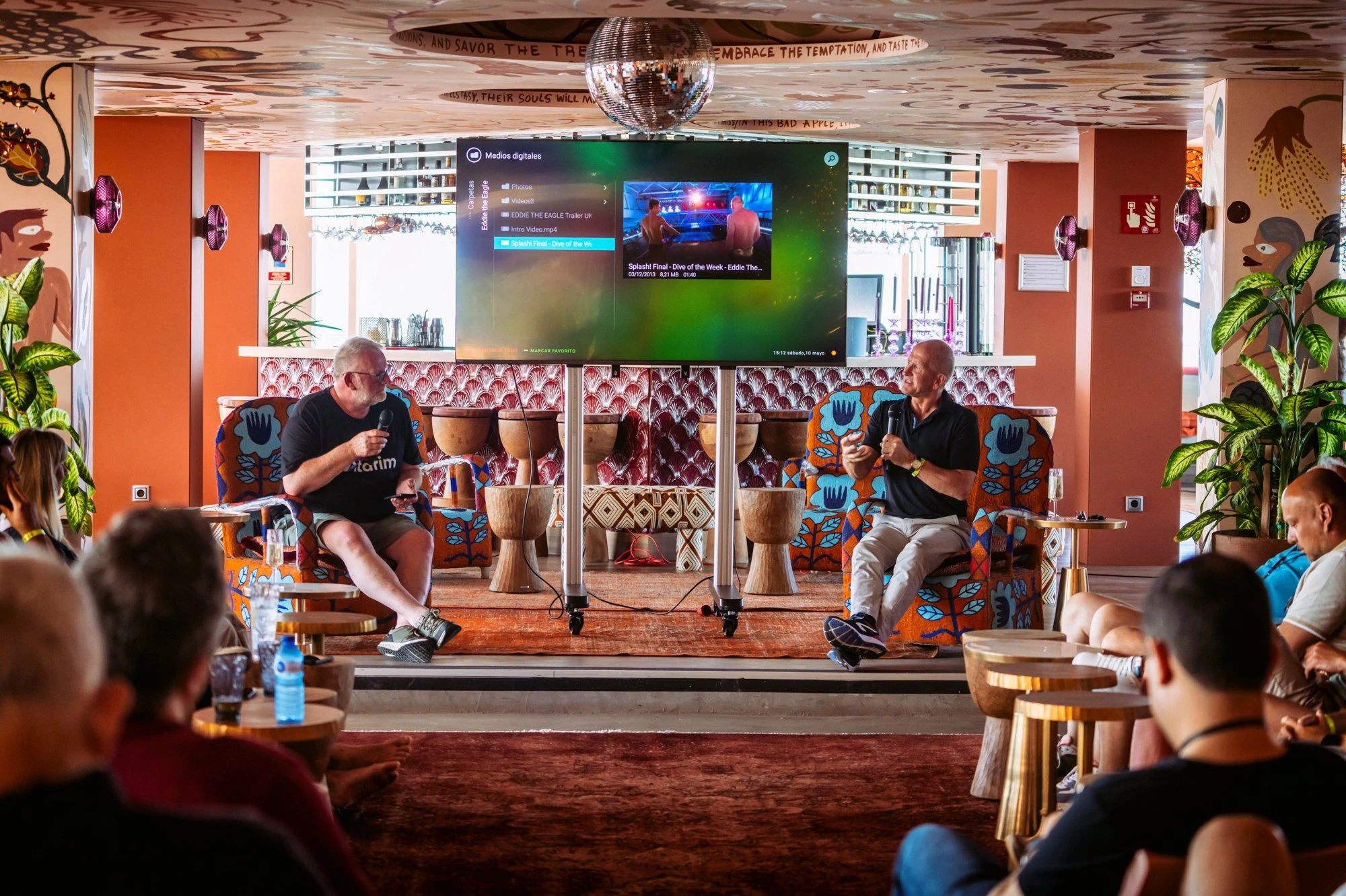 Andrew Palmer & Eddie the eagle