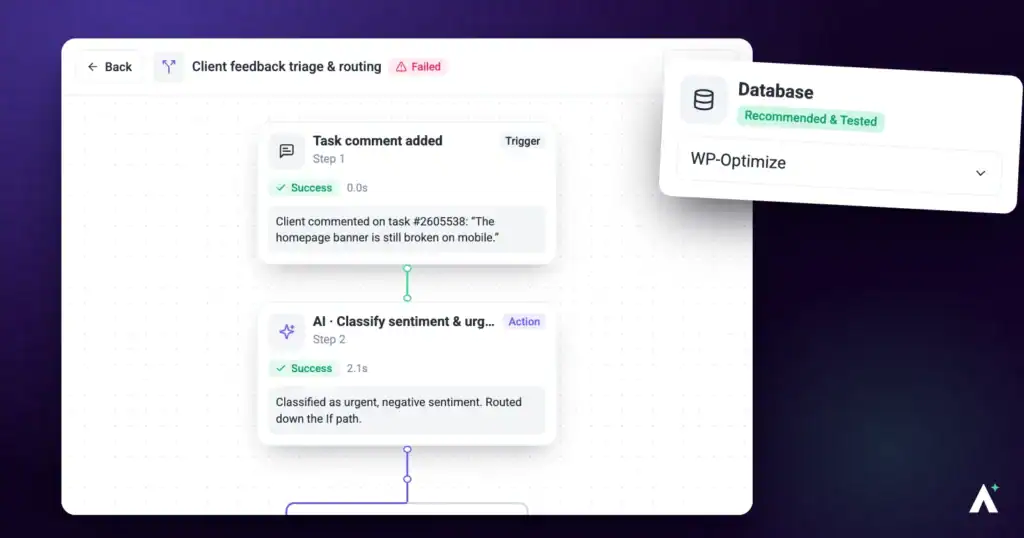 Atarim People screen activity feed showing tracked workspace events
