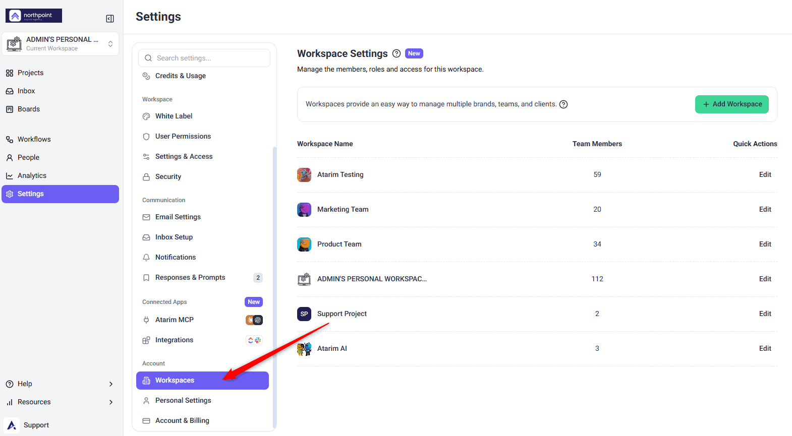 marketerhire social proof landing page design example